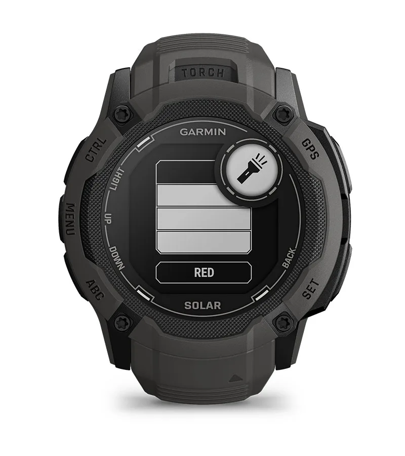 Zegarek taktyczny Garmin Instinct 2X Solar – Grafitowy