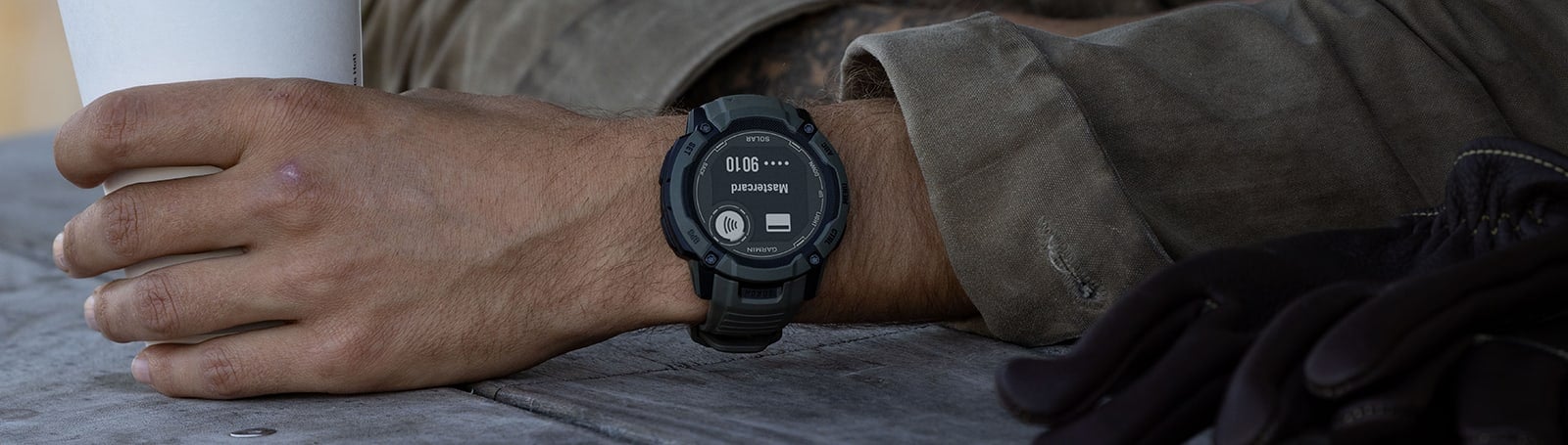 Zegarek taktyczny Garmin Instinct 2X Solar – Grafitowy