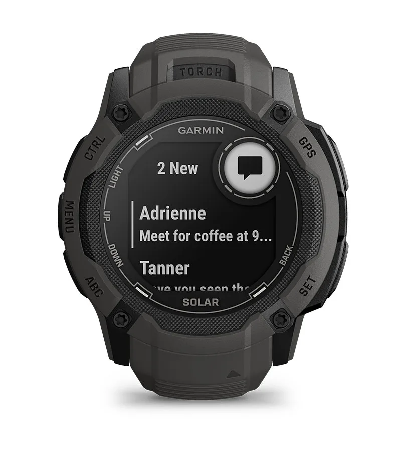 Zegarek taktyczny Garmin Instinct 2X Solar – Grafitowy