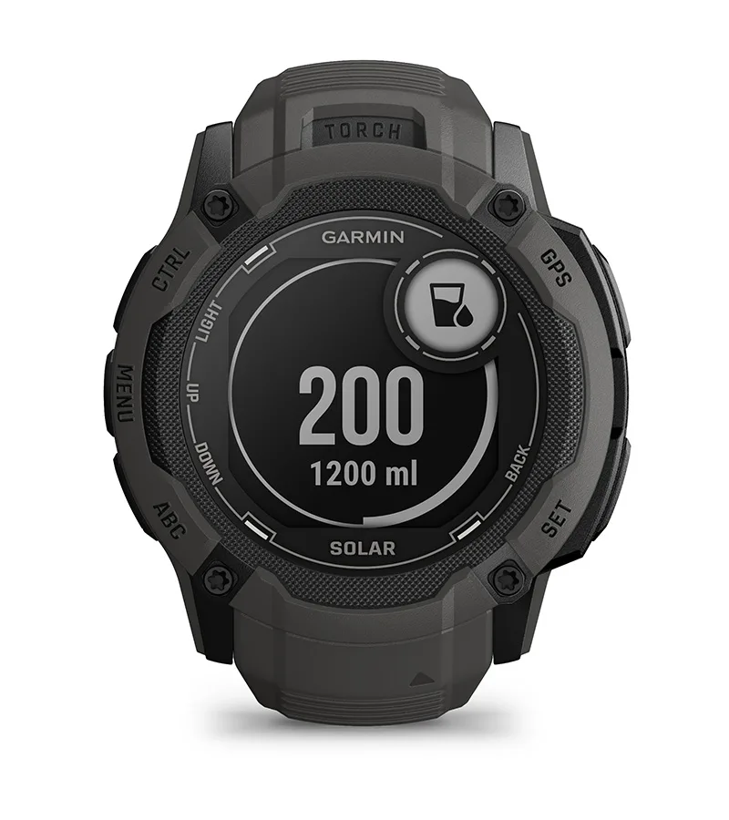 Zegarek taktyczny Garmin Instinct 2X Solar – Grafitowy