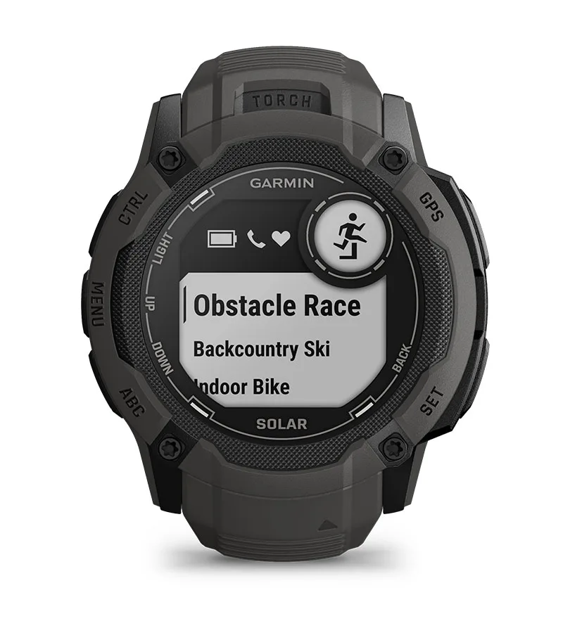Zegarek taktyczny Garmin Instinct 2X Solar – Grafitowy