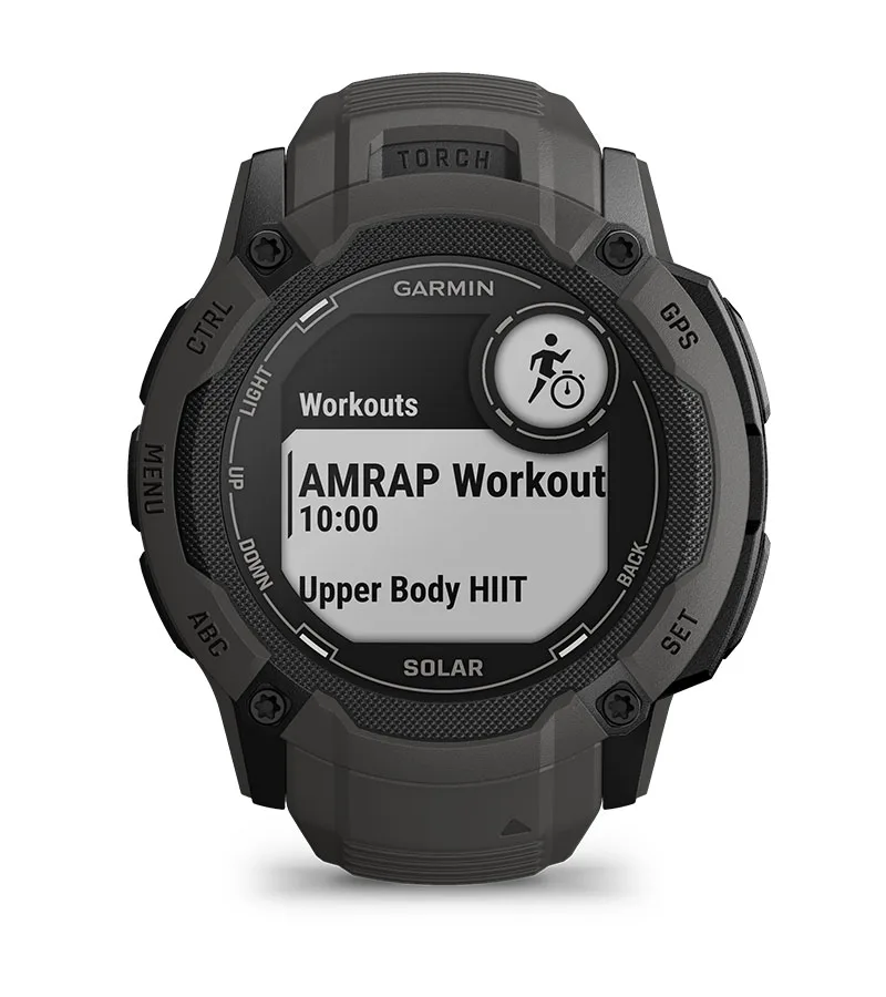 Zegarek taktyczny Garmin Instinct 2X Solar – Grafitowy
