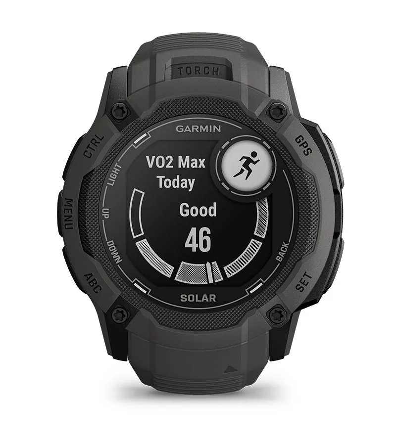 Zegarek taktyczny Garmin Instinct 2X Solar – Grafitowy