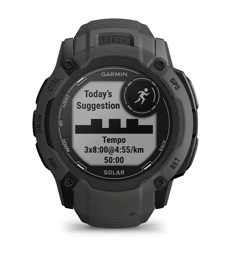 Zegarek taktyczny Garmin Instinct 2X Solar – Grafitowy
