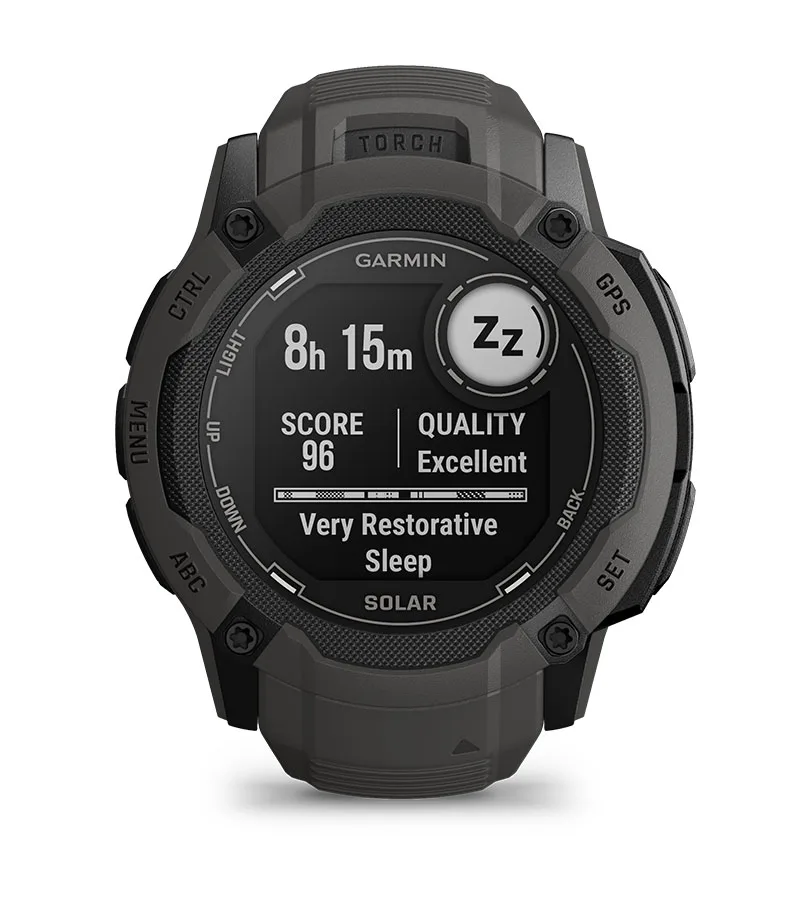 Zegarek taktyczny Garmin Instinct 2X Solar – Grafitowy