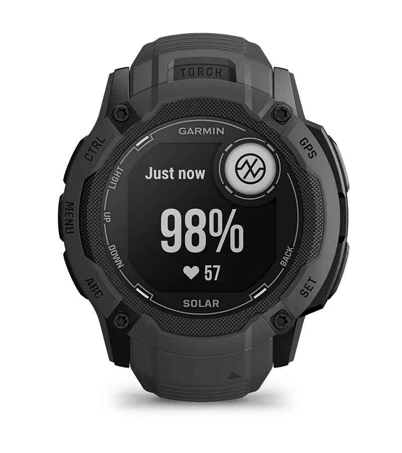 Zegarek taktyczny Garmin Instinct 2X Solar – Grafitowy