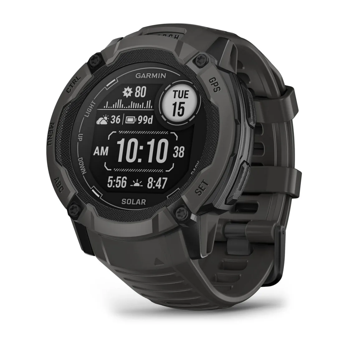 Zegarek taktyczny Garmin Instinct 2X Solar – Grafitowy