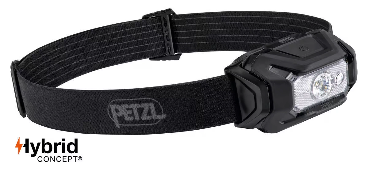 Latarka Czołowa Petzl ARIA 1 RGB - Czarna