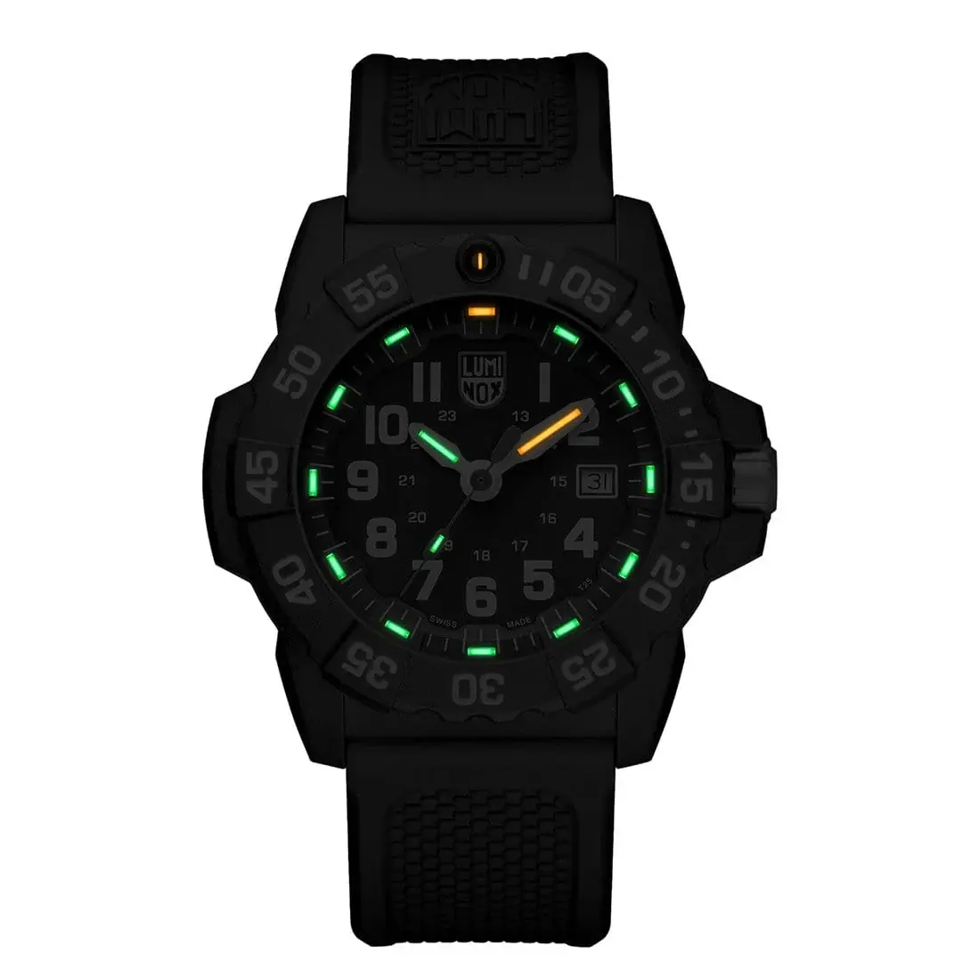 LUMINOX Zegarek Kwarcowy Navy SEAL 3500 Series XS.3501.F – czarny